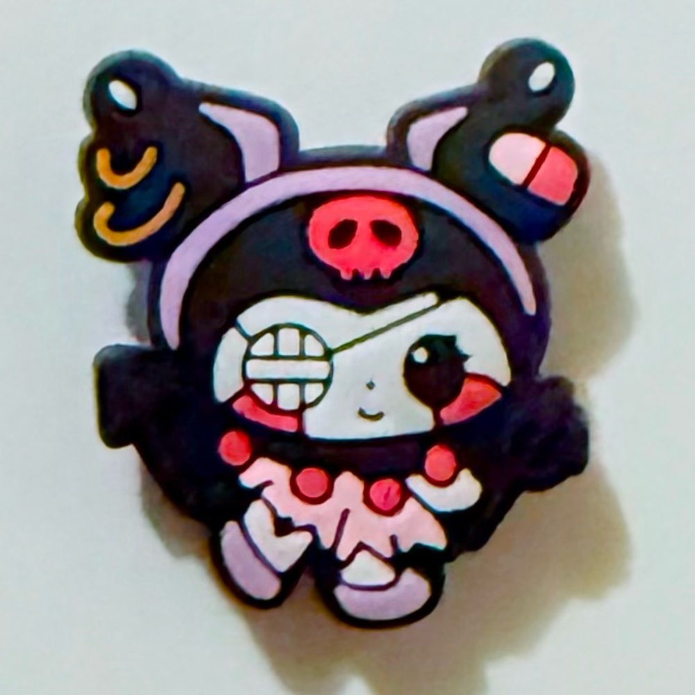 (10 for $16) SALE Kuromi Croc Charm Jibbit Shoe Charm Disney Croc Charms